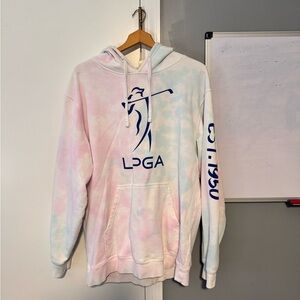 Men's Tie-Dye Hoodie LPGA golf